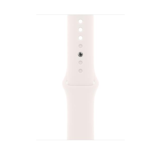Apple Watch S11 Cellular 42mm Gold Titanium Case with Light Blush Sport Band - M/L