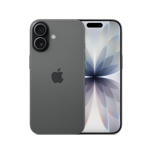 Смартфон Apple iPhone 17 Black, 6.3" (16cm) Super Retina XDR OLED 120Hz дисплей, Apple A19 6C (2x 4.2 / 4x 2.5 GHz), 8GB RAM, 256GB Flash памет, 48 + 48 & 18 Mpix камери, iOS, 177g