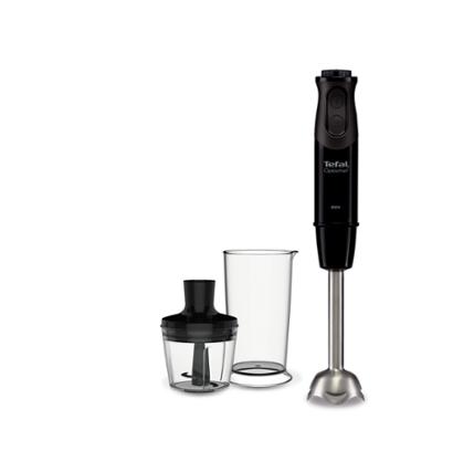 Пасатор Tefal HB641838, Handblender Optichef, 800 W, 2 in 1, 20 Speed+ turbo, Container 0.8 liters, 0.5 liters Mini Chopper, black