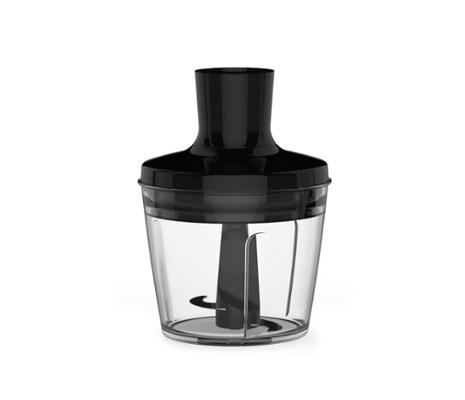 Пасатор Tefal HB641838, Handblender Optichef, 800 W, 2 in 1, 20 Speed+ turbo, Container 0.8 liters, 0.5 liters Mini Chopper, black