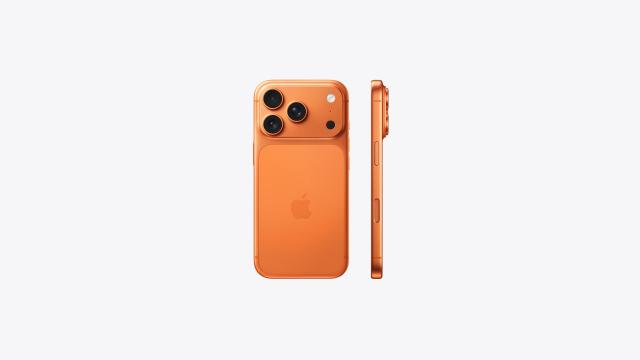 Смартфон Apple iPhone 17 Pro Cosmic Orange, 6.3" (16cm) Super Retina XDR OLED Dolby Vision, Apple A19 Pro 16C (2x 4.2 / 4x 2.5 GHz), 12GB RAM, 256GB Flash памет, 48 + 48 + 48 & 18 Mpix камери, iOS, 233g