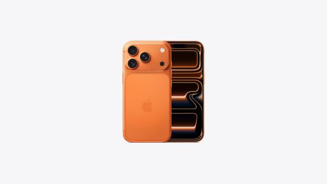 Смартфон Apple iPhone 17 Pro Cosmic Orange, 6.3" (16cm) Super Retina XDR OLED Dolby Vision, Apple A19 Pro 16C (2x 4.2 / 4x 2.5 GHz), 12GB RAM, 512GB Flash памет, 48 + 48 + 48 & 18 Mpix камери, iOS, 233g