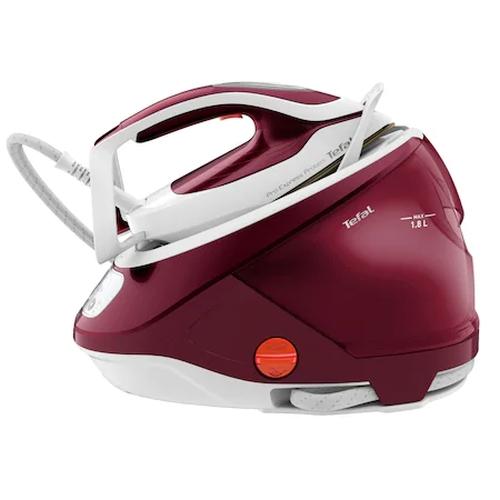 Парогенератор Tefal GV9220E0, ProExpress Protect, red, 2600W, electronic temp settings, 7,5bars, 135g/min, steam boost 540g/min, Durilium Airglide Autoclean Ultra Thin soleplate, AD, AO, removable water tank 1,6L, calc collector, lock system, fast he