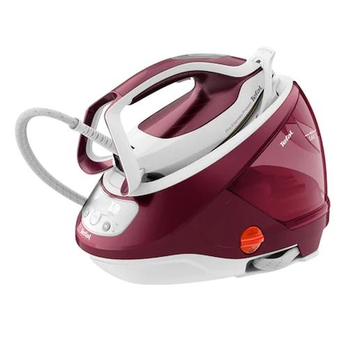 Парогенератор Tefal GV9220E0, ProExpress Protect, red, 2600W, electronic temp settings, 7,5bars, 135g/min, steam boost 540g/min, Durilium Airglide Autoclean Ultra Thin soleplate, AD, AO, removable water tank 1,6L, calc collector, lock system, fast he