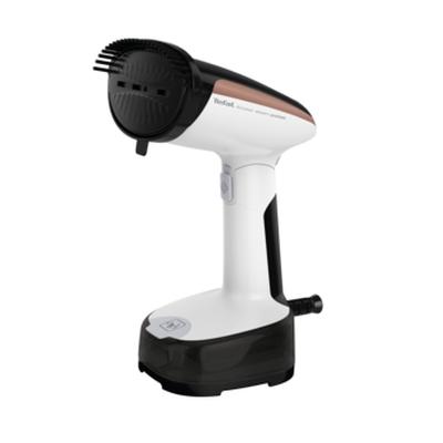 Уред за гладене с пара Tefal DT3030E0 Access Steam Compact (foldable), black&white, 1300W, up to 16g/min, 15min heat-up, 120ml water tank, auto-off, 3 acc (travel pouch, fabric brush, cup beaker)