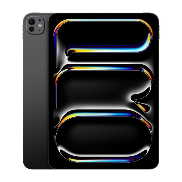 Таблет Apple iPad Pro Wi-Fi 11" Space Black, M5 9C (4.46 GHz), 11" (27.94cm) Ultra Retina XDR OLED 1000nits 120Hz, 10C GPU M5, 12GB RAM, 256GB Flash памет, основна камера 12MP, iPadOS Standard glass