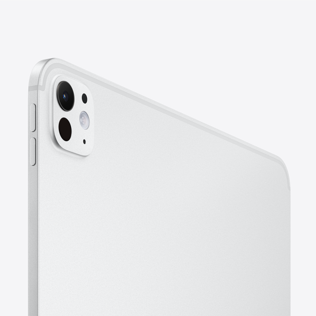 Таблет Apple iPad Pro Wi-Fi 13 Silver, M5 9C (4.46 GHz), 13" (33.02cm) Ultra Retina XDR OLED 1000nits 120Hz, 10C GPU M5, 12GB RAM, 256GB Flash памет, основна камера 12MP, iPadOS