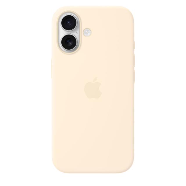 Apple iPhone 17 Silicone Case with MagSafe - Vanilla (SEASONAL)
