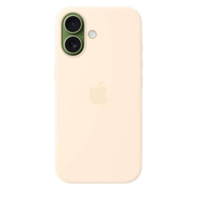 Apple iPhone 17 Silicone Case with MagSafe - Vanilla (SEASONAL)