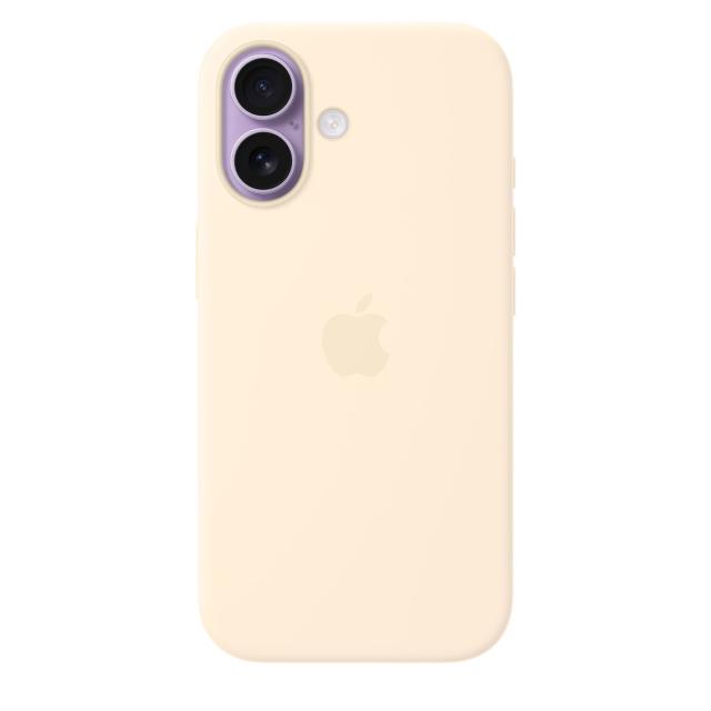 Apple iPhone 17 Silicone Case with MagSafe - Vanilla (SEASONAL)