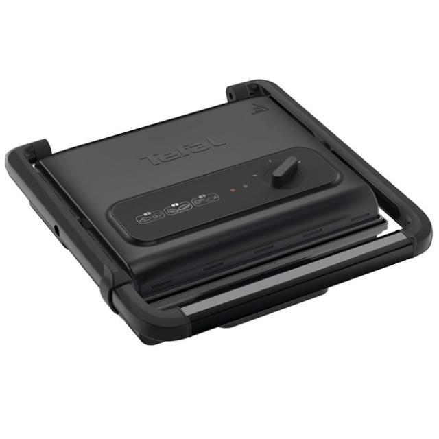 Барбекю Tefal GC242832, Electric Inicio Grill , 2000 W, Thermostat 3 levels, Non-stick coating, Inox / Black