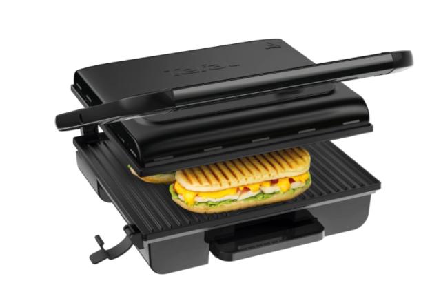 Барбекю Tefal GC242832, Electric Inicio Grill , 2000 W, Thermostat 3 levels, Non-stick coating, Inox / Black