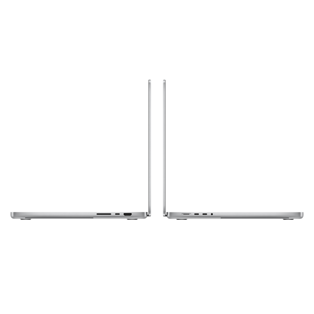 Лаптоп Apple MacBook Pro 16 SILVER, Apple M5 Pro 18C (4.61GHz, 24MB), 16.2" (41.15cm) Liquid Retina True Tone XDR 1000nits Display, 20CGPU Apple M5 Pro, 24GB LPDDR5X, 1TB SSD, 3x Thunderbolt 4, macOS