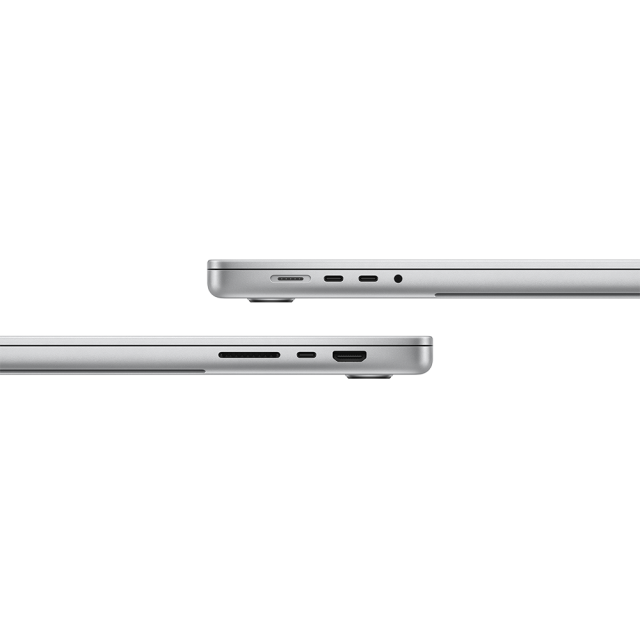 Лаптоп Apple MacBook Pro 16 2026, Silver, Apple M5 Pro 18C (4.61GHz, 24MB Cache), 16.2" (41.15cm) Liquid Retina XDR Nano-Texture Display, 20C GPU Apple M5 Pro, 48GB LPDDR5X, 1TB SSD, 3x Thunderbolt 4, macOS Tahoe 26
