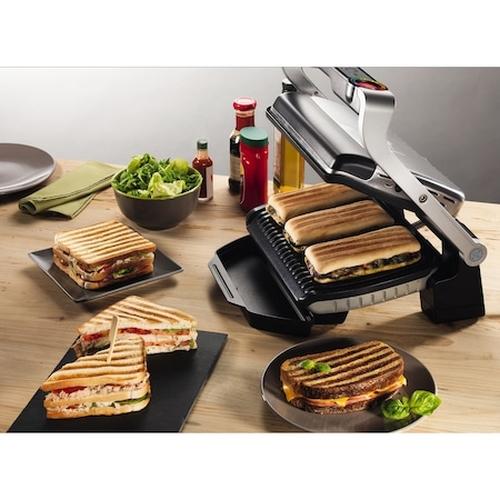 Барбекю Tefal GC712D34, Optigrill+, 2000W, Automatic cooking system, adjustable thermostat, removable plates, surface for baking: 600 cm2