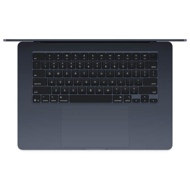 Лаптоп Apple MacBook Air 15 MIDNIGHT 2026, Apple M5 10C (2.89 / 4.46 GHz, 28MB Cache), 15.3" (38.86cm) IPS Liquid Retina Display, 10C GPU Apple M5, 16GB LPDDR5X, 512GB SSD, 2x Thunderbolt 4, Mac OS Tahoe