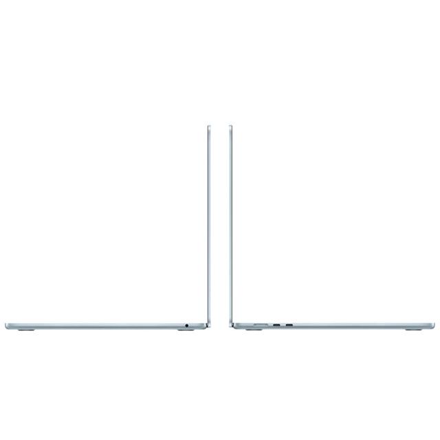Лаптоп Apple MacBook Air 15 Sky Blue 2026, Apple M5 10C (2.89 / 4.46 GHz, 28MB Cache), 15.3" (38.86cm) Liquid Retina True Tone 500nits IPS Display, 10C GPU Apple M5, 16GB LPDDR5X, 512GB SSD, 2x Thunderbolt 4, Mac OS Tahoe