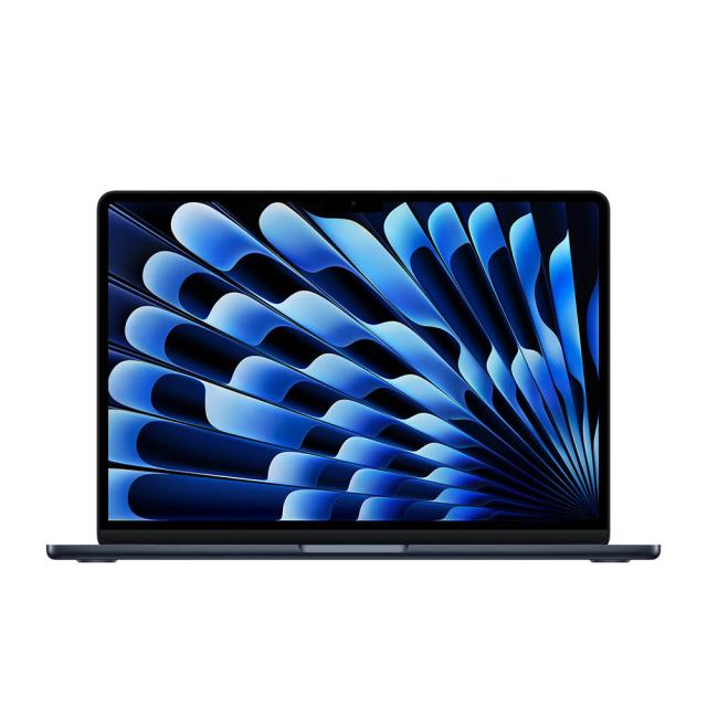 Лаптоп Apple MacBook Air 13 2026, Midnight, Apple M5 (2.89 - 4.46 GHz, 28MB cache), 13.6" (34.54 cm) Liquid Retina True Tone 500nits IPS Display, 10C GPU Apple M5, 24GB LPDDR5X, 1TB SSD, 2x Thunderbolt 4, macOS Tahoe 26