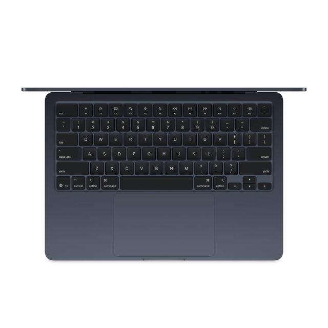 Лаптоп Apple MacBook Air 13 2026, Midnight, Apple M5 (2.89 - 4.46 GHz, 28MB cache), 13.6" (34.54 cm) Liquid Retina True Tone 500nits IPS Display, 10C GPU Apple M5, 24GB LPDDR5X, 1TB SSD, 2x Thunderbolt 4, macOS Tahoe 26