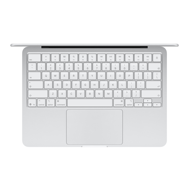 Лаптоп Apple MacBook Neo 13 Silver, Apple A18 Pro 6C (2.4 / 4.0 GHz, 24MB Cache), 13.0" (33.02 cm) IPS Liquid Retina, 5-core GPU Apple A18 Pro, 8GB LPDDR5X, 256GB SSD, Mac OS Tahoe