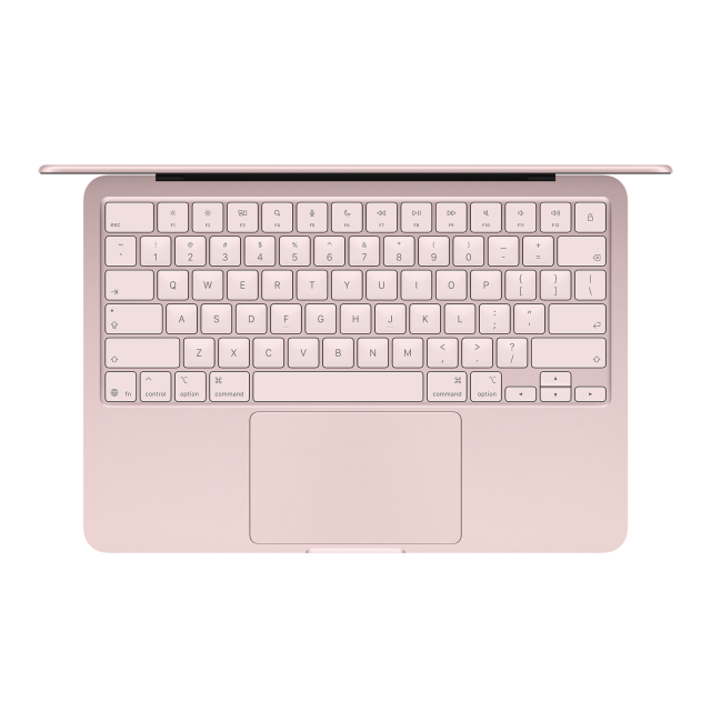 Лаптоп Apple MacBook Neo 13 Blush 2026, Apple A18 Pro 6C (2.4 / 4.0 GHz, 24MB Cache), 13" (33.02cm) Liquid Retina 500nits Display, 5C GPU Apple A18 Pro, 8GB LPDDR5X, 256GB SSD, 2x USB Type-C, Mac OS Tahoe