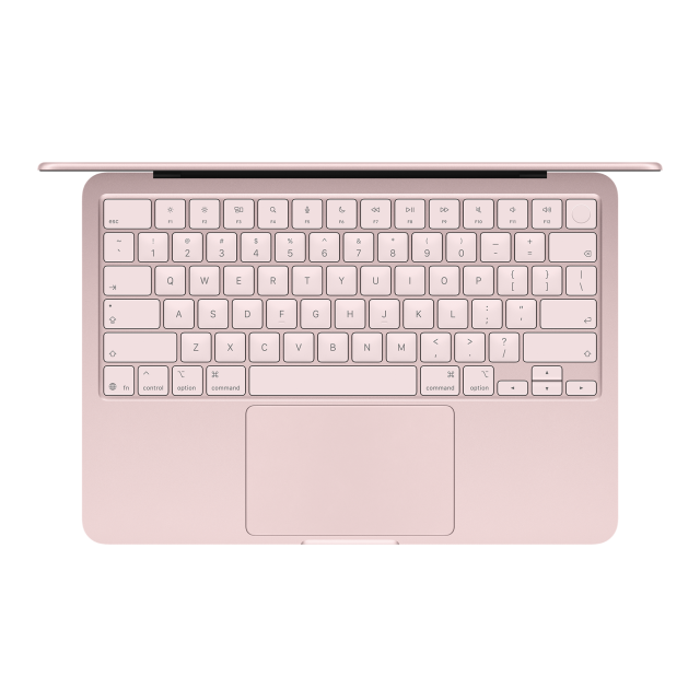 Лаптоп Apple MacBook Neo 13 Blush, Apple A18 Pro 6C (2.4 / 4.0 GHz, 24MB Cache), 13.0" (33.02 cm) IPS Liquid Retina, 5-core GPU Apple A18 Pro, 8GB LPDDR5X, 512GB SSD, Mac OS Tahoe