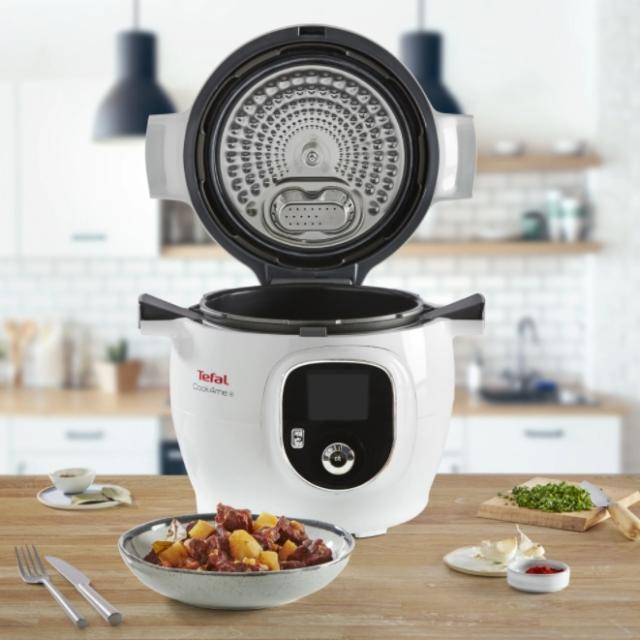 Мултикукър Tefal CY851130 COOK4ME Standard + 150 BG recipes, 1600W, 6L