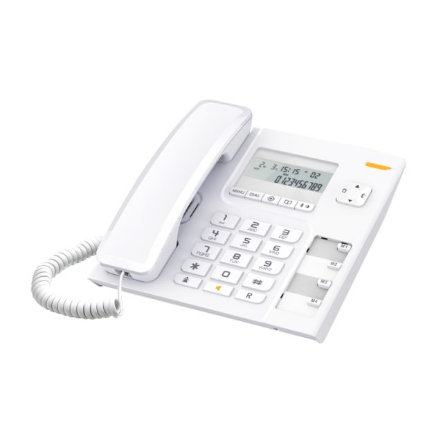 Стационарен телефон Alcatel Temporis 56 - бял