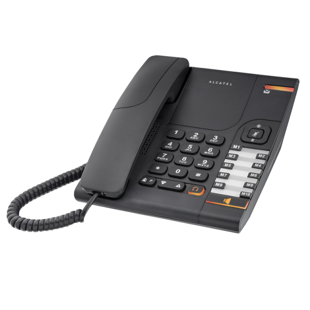Стационарен телефон Alcatel Temporis 380 - черен