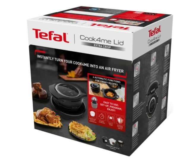 Мултикукър Tefal EY150830 EXTRA CRISP LID BLK EE