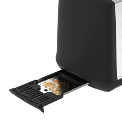 Тостер Tefal  TT340830, Toaster, 800W, 2 slices, anti-frost, inox