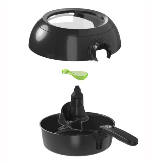 Уред за здравословно готвене Tefal FZ760830, Actifry Genius 1.2Kg Black