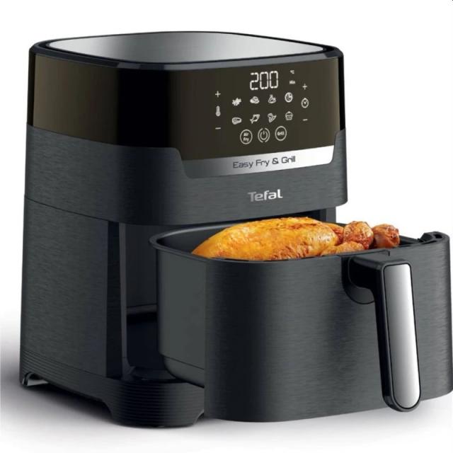 Уред за здравословно готвене Tefal EY505815, EASY FRY&GRILL 2IN1