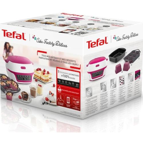 Уред за приготвяне на десерти Tefal KD810112, RO CAKE FACTORY DELICE