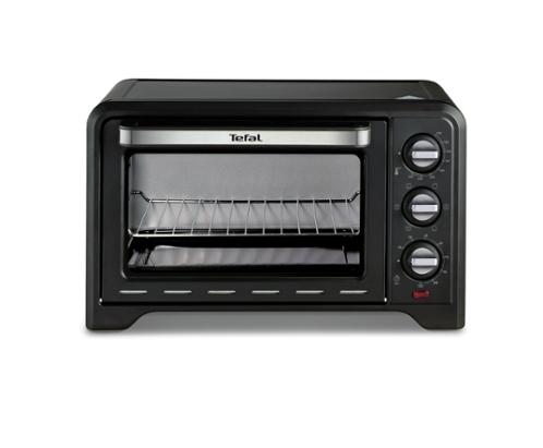 Фурна Tefal OF444834 , Optimo 19L, Compact convection oven for daily use, 1380 W, power of the grill: 740 W, capacity 19l, thermostat, max temperature: 240 ° C, 6 cooking modes, black