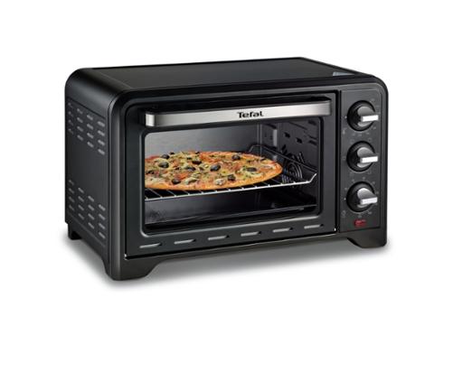 Фурна Tefal OF444834 , Optimo 19L, Compact convection oven for daily use, 1380 W, power of the grill: 740 W, capacity 19l, thermostat, max temperature: 240 ° C, 6 cooking modes, black