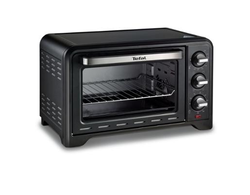 Фурна Tefal OF444834 , Optimo 19L, Compact convection oven for daily use, 1380 W, power of the grill: 740 W, capacity 19l, thermostat, max temperature: 240 ° C, 6 cooking modes, black