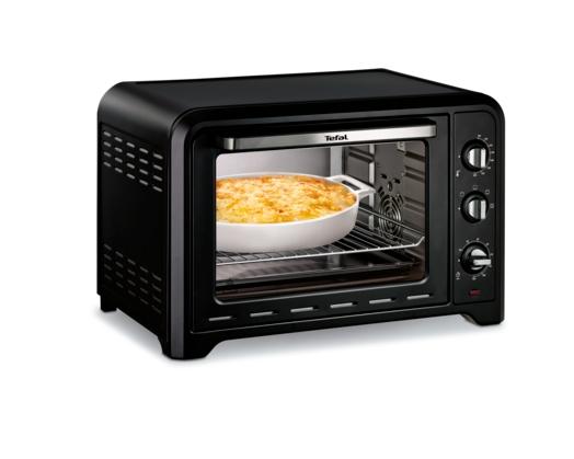 Фурна Tefal OF484811 , Optimo 39L, 2000W (grill 1000W), mechanical thermostat (max 240°C), timer (120min),4 cooking programs, reversible shelf, black