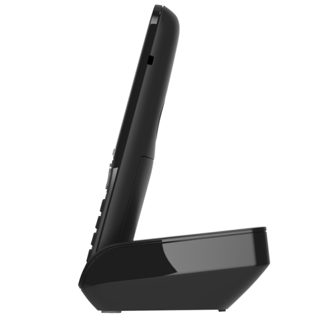 Безжичен DECT телефон Gigaset Comfort 550 - черен