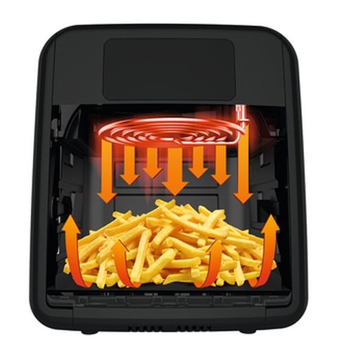 Фурна Tefal FW501815, EasyFry Oven&Grill XXL,11L,  9 programs (Airfry, Roast, Grill, Bake, Broil, Dehydrate, Toast, Rotisserie, Reheat), adjustable temp, manual mode, 7 accesorizes