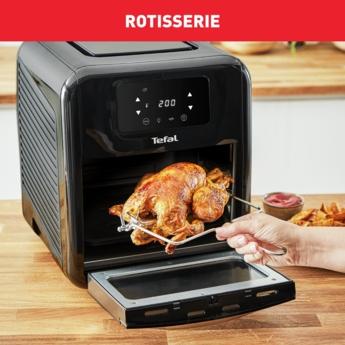 Фурна Tefal FW501815, EasyFry Oven&Grill XXL,11L,  9 programs (Airfry, Roast, Grill, Bake, Broil, Dehydrate, Toast, Rotisserie, Reheat), adjustable temp, manual mode, 7 accesorizes