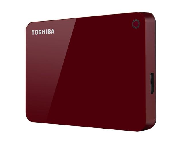 Твърд диск Toshiba ext. drive 2.5" Canvio Advance 2TB red