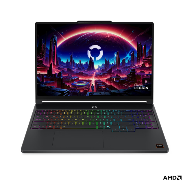Лаптоп Lenovo Legion 5 15AHP11, AMD Ryzen 7 250 8C (3.3 / 5.1 GHz, 16MB Cache), 15.3" (38.86 cm) WQXGA OLED Glossy Display, NVIDIA GF RTX 5050 8GB GDDR7 DLSS 4, 16 GB DDR5, 512GB M.2 NVMe SSD, No OS