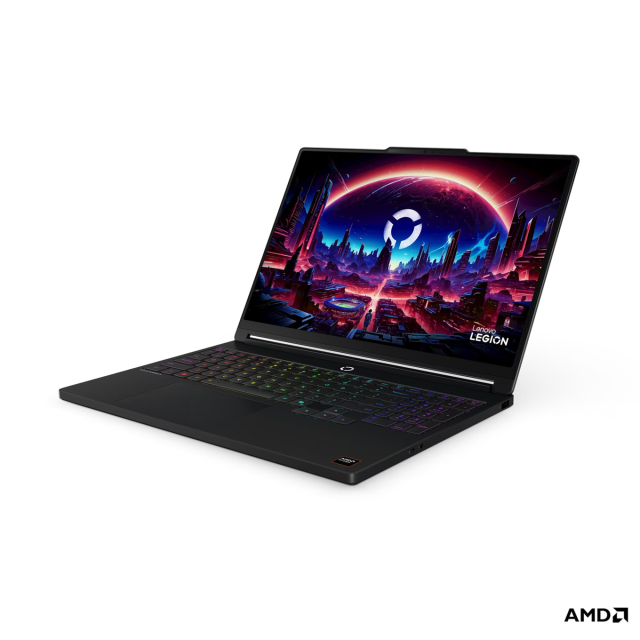 Лаптоп Lenovo Legion 5 15AHP11, AMD Ryzen 7 250 8C (3.3 / 5.1 GHz, 16MB Cache), 15.3" (38.86 cm) WQXGA OLED Glossy Display, NVIDIA GF RTX 5050 8GB GDDR7 DLSS 4, 16 GB DDR5, 512GB M.2 NVMe SSD, No OS