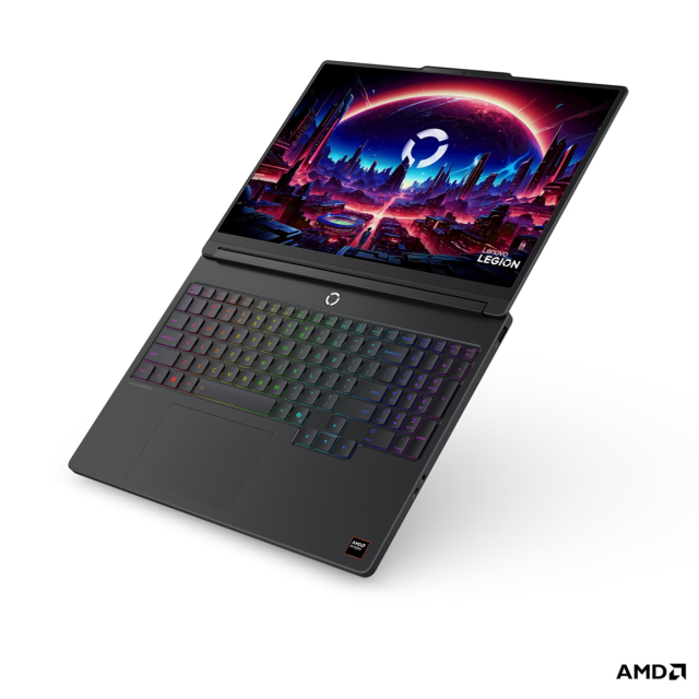 Лаптоп Lenovo Legion 5 15AHP11, AMD Ryzen 7 250 8C (3.3 / 5.1 GHz, 16MB Cache), 15.3" (38.86 cm) WQXGA OLED Glossy Display, NVIDIA GF RTX 5050 8GB GDDR7 DLSS 4, 16 GB DDR5, 512GB M.2 NVMe SSD, No OS