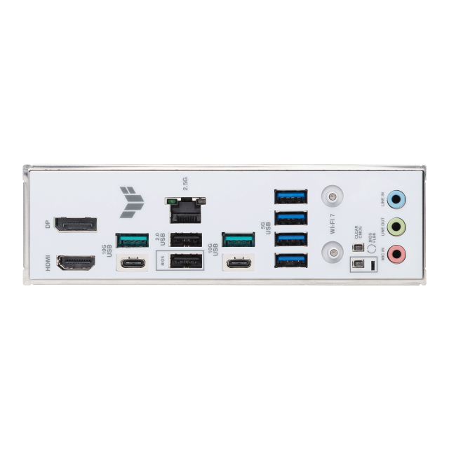 Дънна платка ASUS TUF GAMING B850-PRO WIFI7 W NEO, AM5, 4x DDR5, 3x M.2, 4 x SATA 6Gb/s, Wi-Fi 7/Bluetooth v5.4, HDMI, DisplayPort