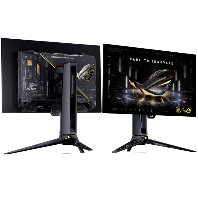 Монитор ASUS Rog Swift OLED PG27AQWP-G Edition 20, 27.0" (68.58 cm) OLED Dual-Mode panel, 540Hz, 0.02ms, 1,500 cd/㎡, HDMI, DisplayPort, USB Hub