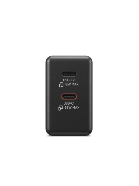 Захранващ адаптер Lenovo DUAL 65W, USB Type-C