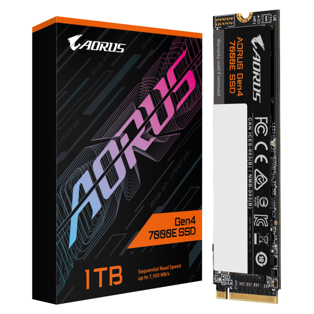GIGABYTE AORUS 7000E SSD 1TB, NVMe, PCIe 4.0 Gen4