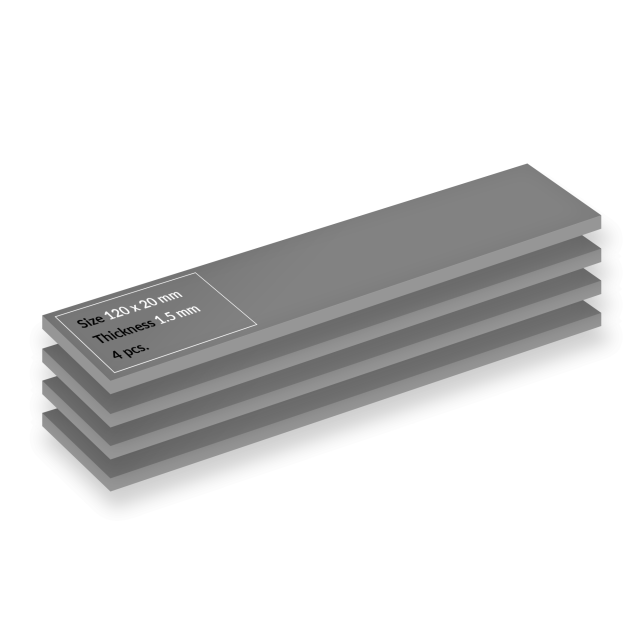 Термопроводящ пад ARCTIC TP-4 - 120 x 20 x 1.5 mm 4-Pack